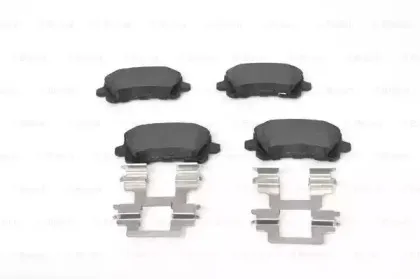 Комплект тормозных колодок, дисковый тормоз BOSCH купить