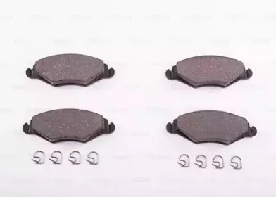 Комплект тормозных колодок, дисковый тормоз BOSCH купить