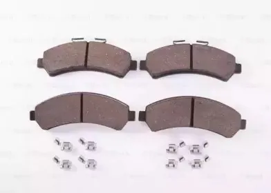 Комплект тормозных колодок, дисковый тормоз BOSCH купить