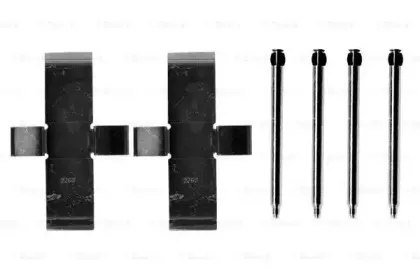 Монтажний к-кт гальмівних колодок BOSCH купить