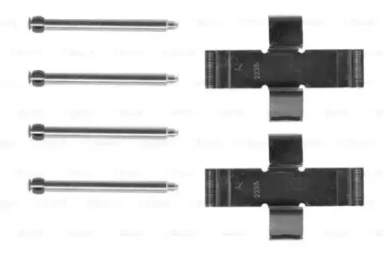 Комплектующие, колодки дискового тормоза BOSCH купить