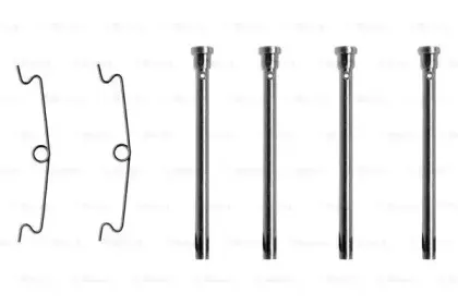 Комплектующие, колодки дискового тормоза BOSCH купить