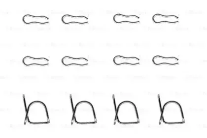 Комплектующие, колодки дискового тормоза BOSCH купить