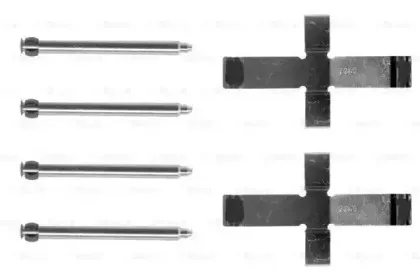 Комплектующие, колодки дискового тормоза BOSCH купить