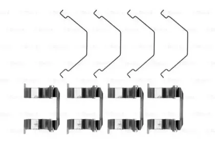 Комплектующие, колодки дискового тормоза BOSCH купить