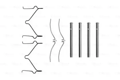 Комплектующие, колодки дискового тормоза BOSCH купить
