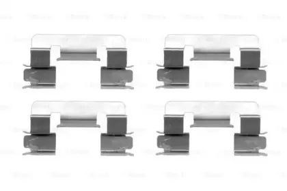 Комплектующие, колодки дискового тормоза BOSCH купить