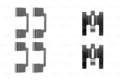 Комплектующие, колодки дискового тормоза BOSCH купить