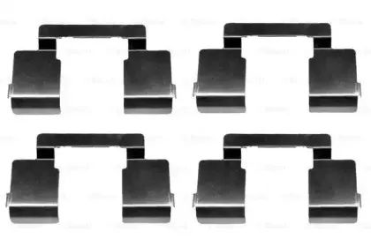 Комплектующие, колодки дискового тормоза BOSCH купить