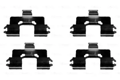 Комплектующие, колодки дискового тормоза BOSCH купить