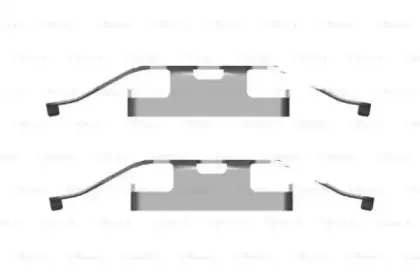 Комплектующие, колодки дискового тормоза BOSCH купить