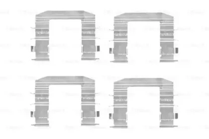 Комплектующие, колодки дискового тормоза BOSCH купить