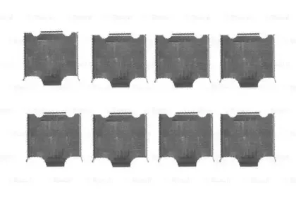 Комплектующие, колодки дискового тормоза BOSCH купить