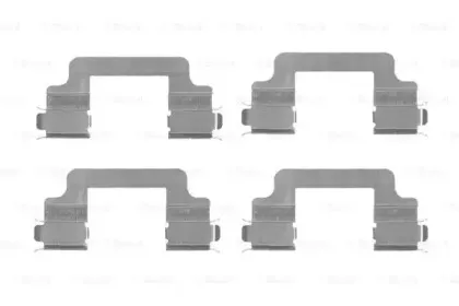 Комплектующие, колодки дискового тормоза BOSCH купить