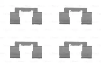 Комплектующие, колодки дискового тормоза BOSCH купить