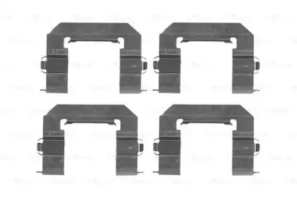 Комплектующие, колодки дискового тормоза BOSCH купить