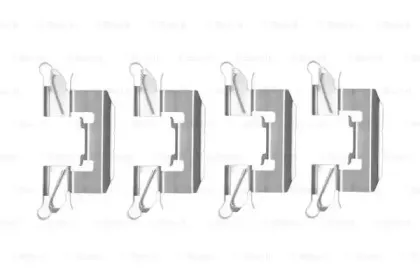 Комплектующие, колодки дискового тормоза BOSCH купить