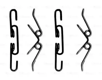 Комплектующие, колодки дискового тормоза BOSCH купить