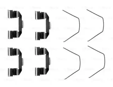 Комплектующие, колодки дискового тормоза BOSCH купить