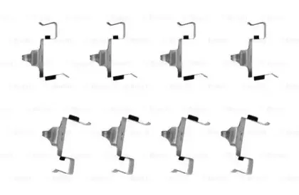 Монтажний к-кт гальмівних колодок BOSCH купить