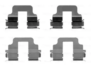 Комплектующие, колодки дискового тормоза BOSCH купить