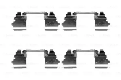 Комплектующие, колодки дискового тормоза BOSCH купить