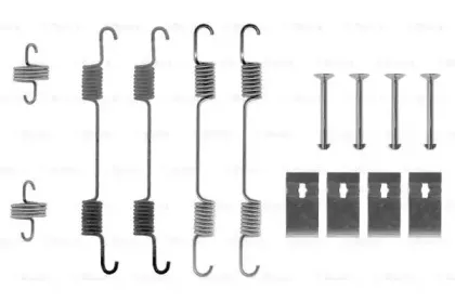 Комплектующие, тормозная колодка BOSCH купить