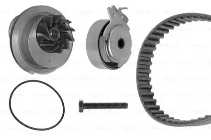 Водяной насос + комплект зубчатого ремня BOSCH купить