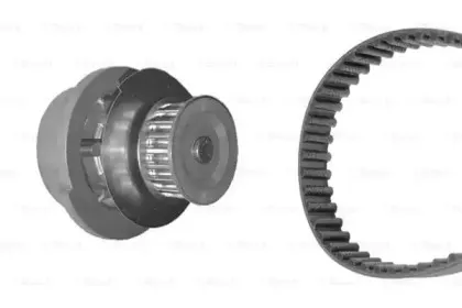 Водяной насос + комплект зубчатого ремня BOSCH купить