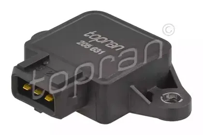 Датчик, положение дроссельной заслонки TOPRAN купить