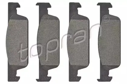Комплект тормозных колодок, дисковый тормоз TOPRAN купить