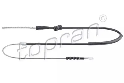 Трос, стояночная тормозная система TOPRAN купить