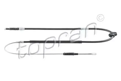 Трос, стояночная тормозная система TOPRAN купить
