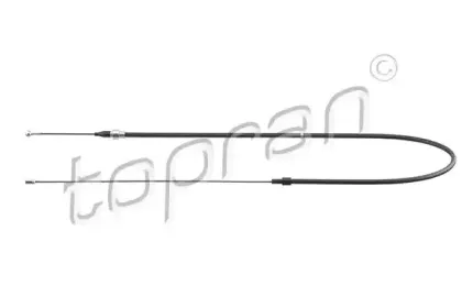 Трос, стояночная тормозная система TOPRAN купить
