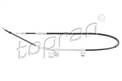 Трос, стояночная тормозная система TOPRAN купить