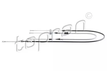Трос, стояночная тормозная система TOPRAN купить