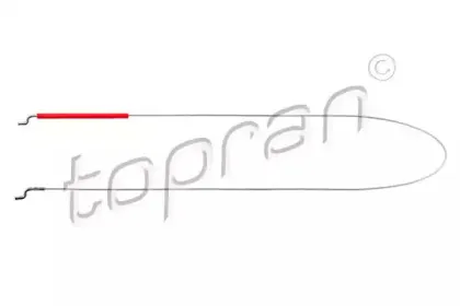 Трос, регулировка спинки сидения TOPRAN купить