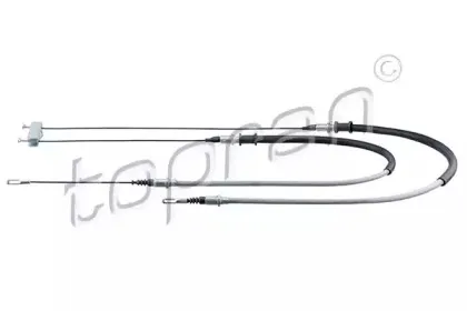 Трос, стояночная тормозная система TOPRAN купить
