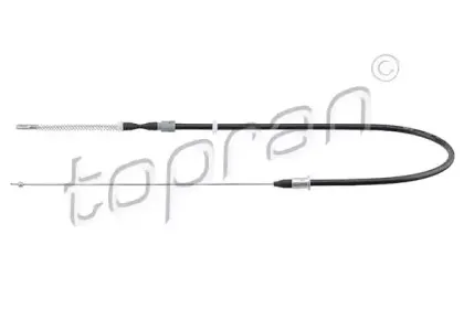 Трос, стояночная тормозная система TOPRAN купить