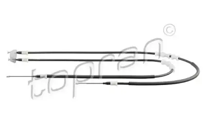 Трос, стояночная тормозная система TOPRAN купить