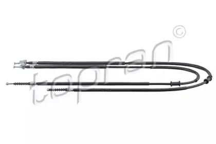Трос, стояночная тормозная система TOPRAN купить
