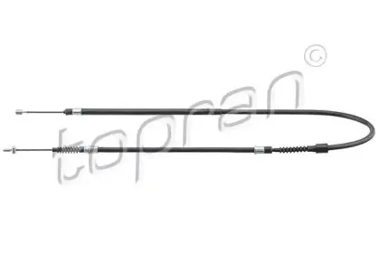 Трос, стояночная тормозная система TOPRAN купить