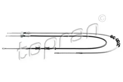 Трос, стояночная тормозная система TOPRAN купить