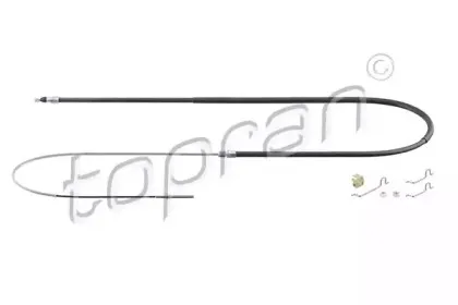 Трос, стояночная тормозная система TOPRAN купить