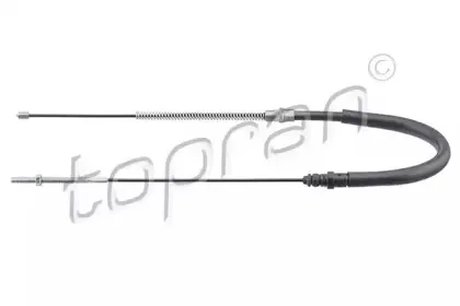 Трос, стояночная тормозная система TOPRAN купить