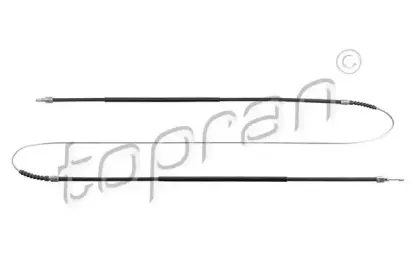 Трос, стояночная тормозная система TOPRAN купить