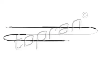 Трос, стояночная тормозная система TOPRAN купить