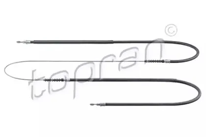 Трос, стояночная тормозная система TOPRAN купить