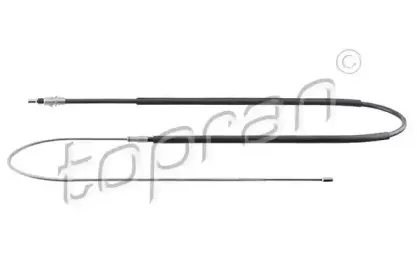 Трос, стояночная тормозная система TOPRAN купить