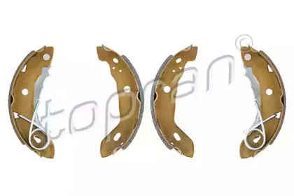 Комплект тормозных колодок TOPRAN купить